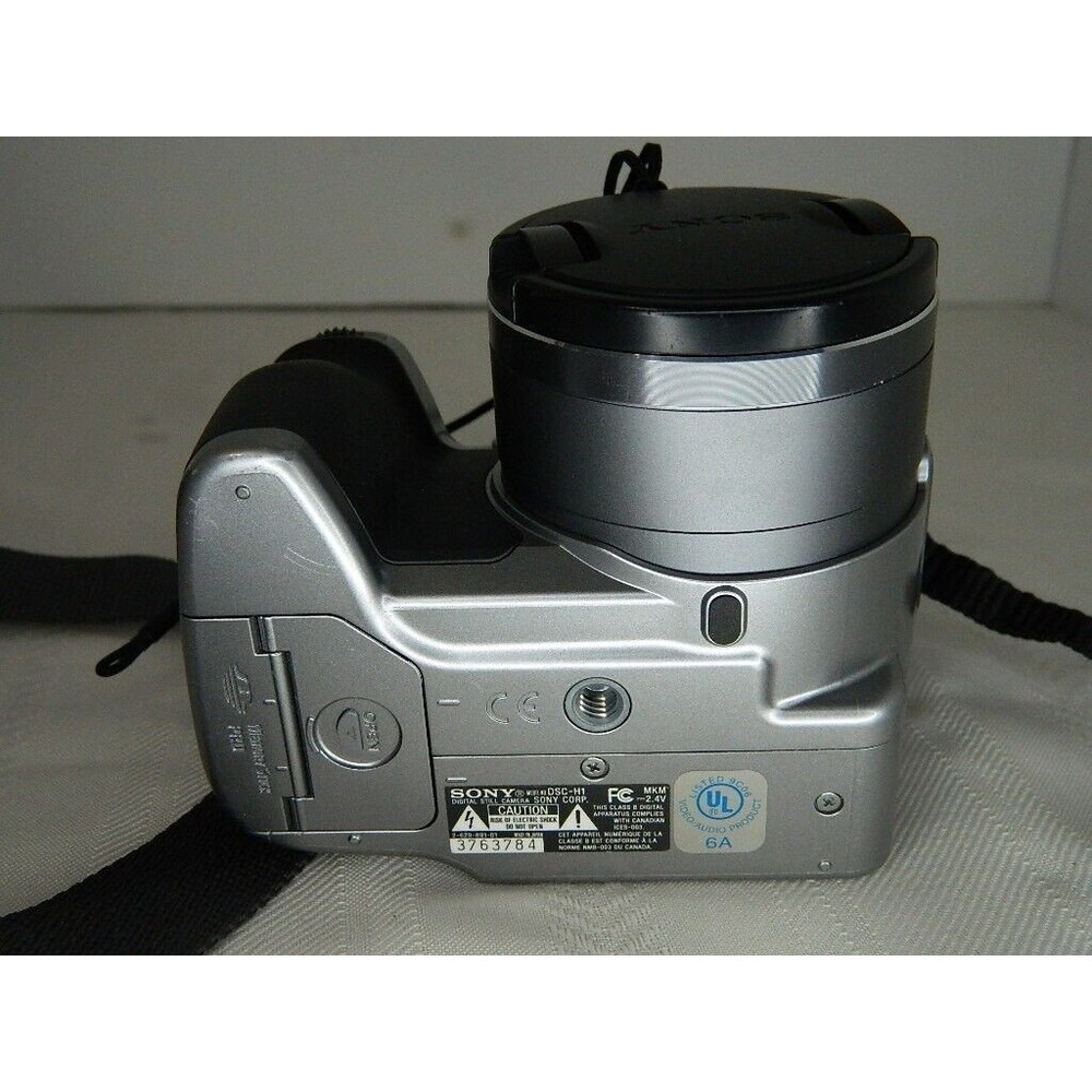 Sony Cybershot Super Steady Shot DCS-H1 5.1MP 12X Optical Zoom w/Case & USB Cord - Picture 15 of 16
